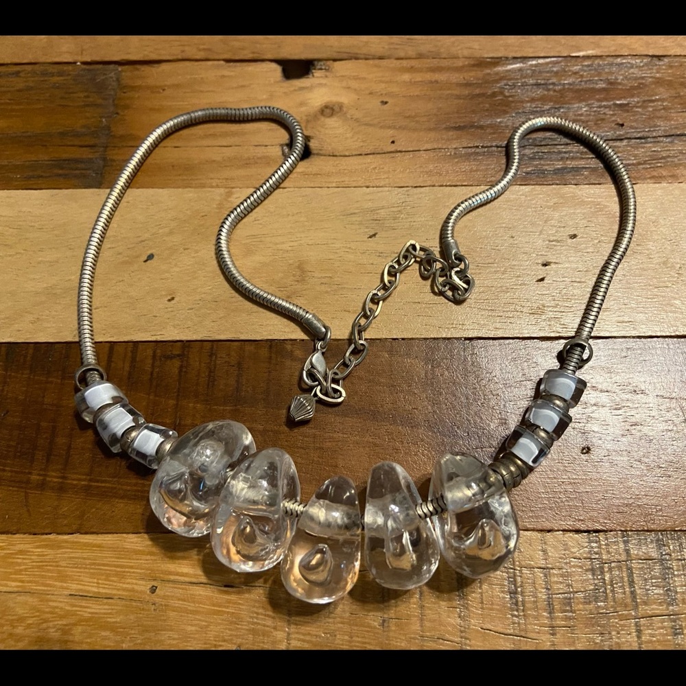 Glass necklace
